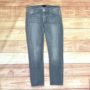 Hudson Womens Krista Super Skinny Jeans Size‎ 28 Grey Stretch Low Rise